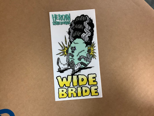 Heroin Frankenbride Egg Sticker