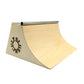 Slushcult Wooden Quarter Bank Fingerboard Obstacle