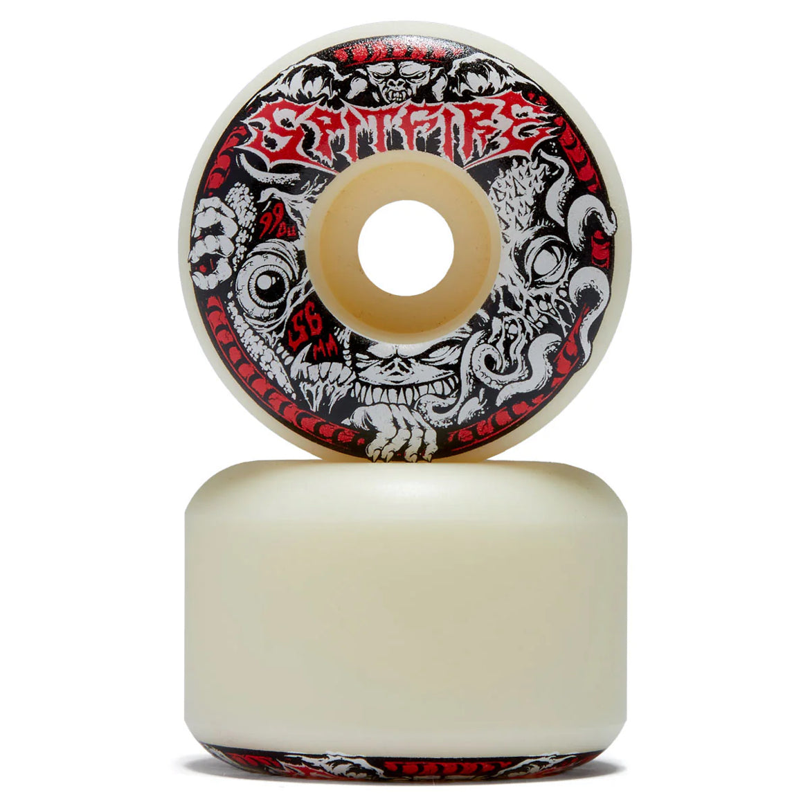Spitfire F4 Radial Full Demon Gate 56mm 99A Natural Wheels