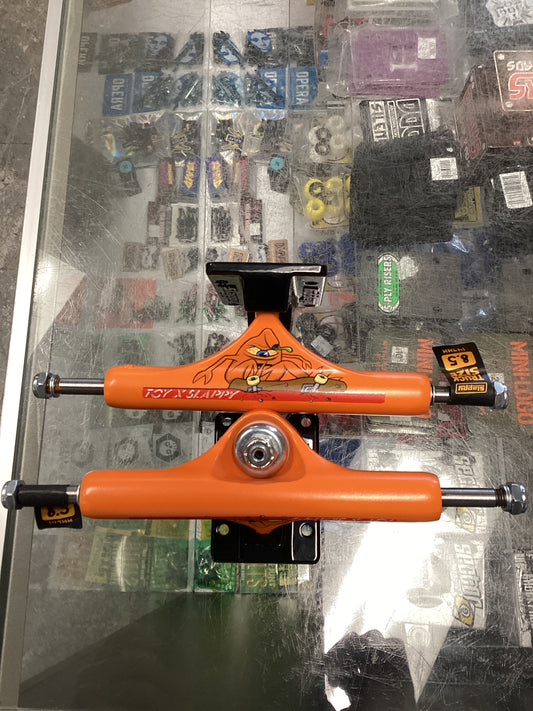 Slappy x Toy Machine ST1 Classic Hollow Trucks Pair Orange