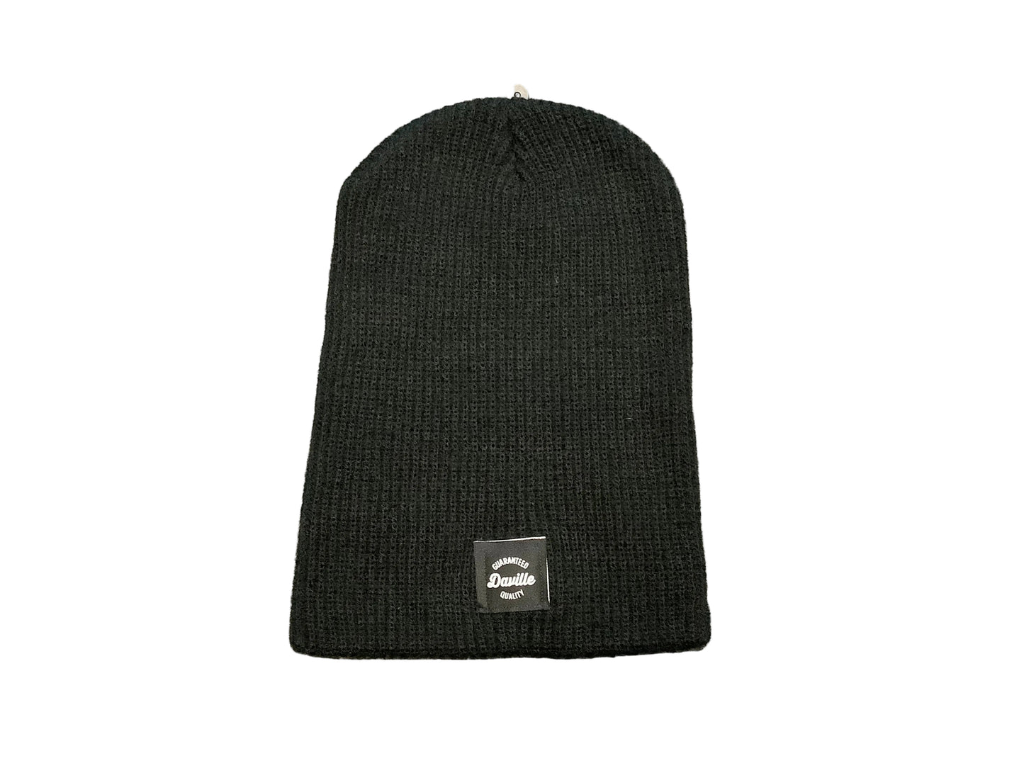 Daville long Beanie Black