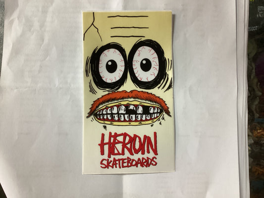 Heroin Sticker Egg Stress