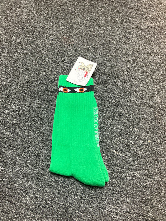 Toy Machine Seek Crew socks- Green