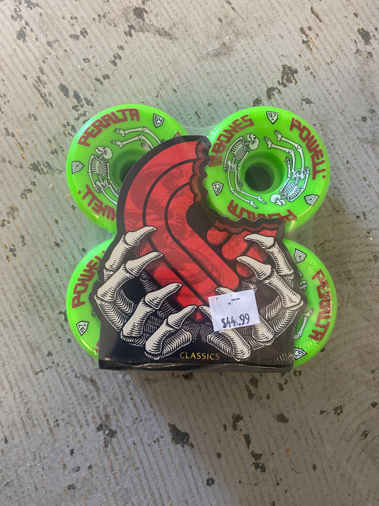 Powell peralta 64mm wheels G Bones green 97A