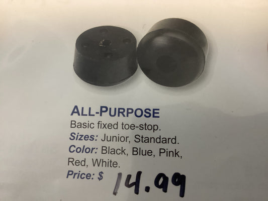 ALL PURPOSE BASIC FIXED TOE STOP SET for roller skates