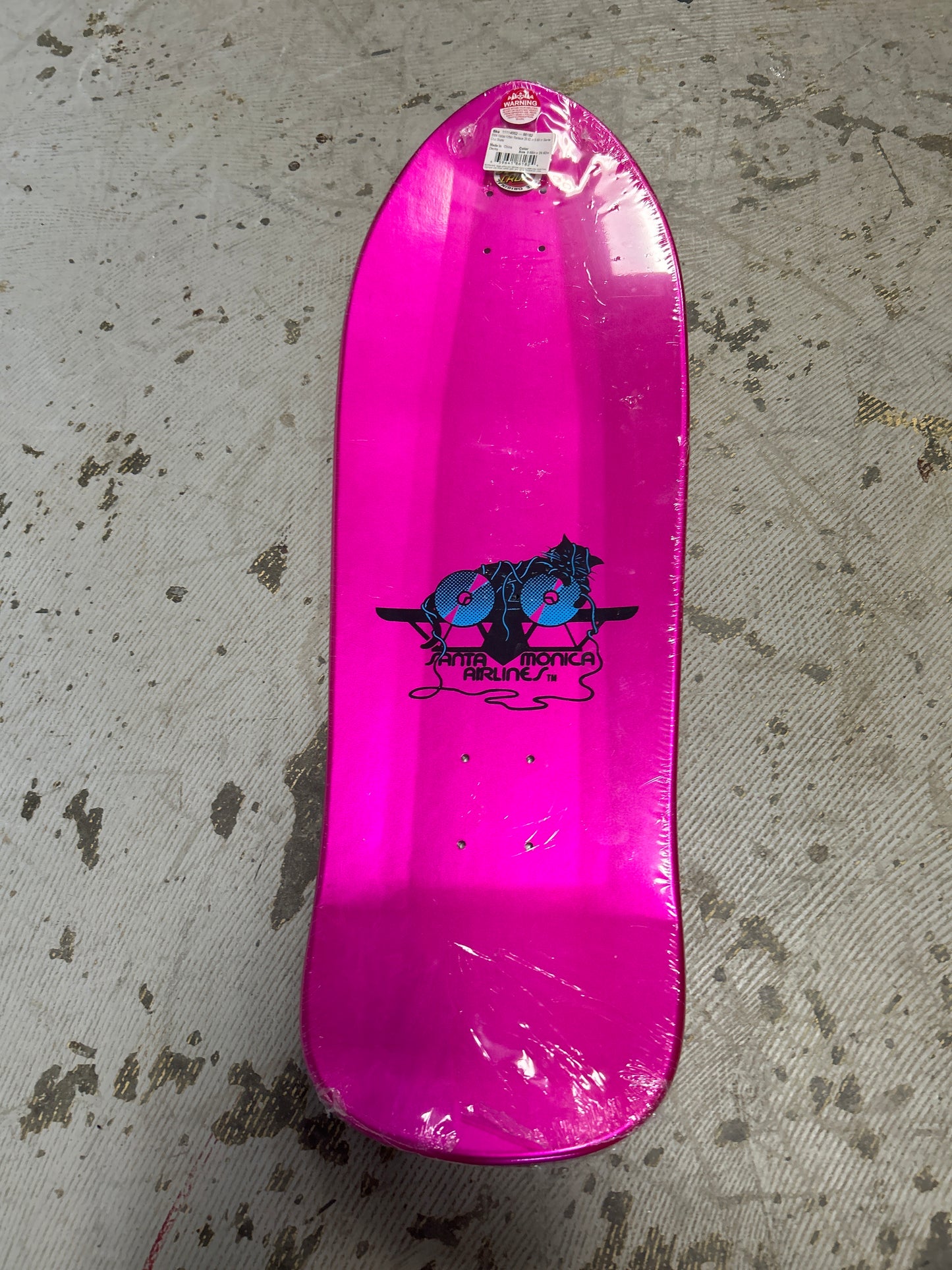 SMA 9.89 deck Natas Kitten Reissue by Santa Cruz