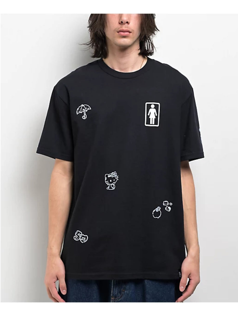 Girl x Hello Kitty All Over Shirt