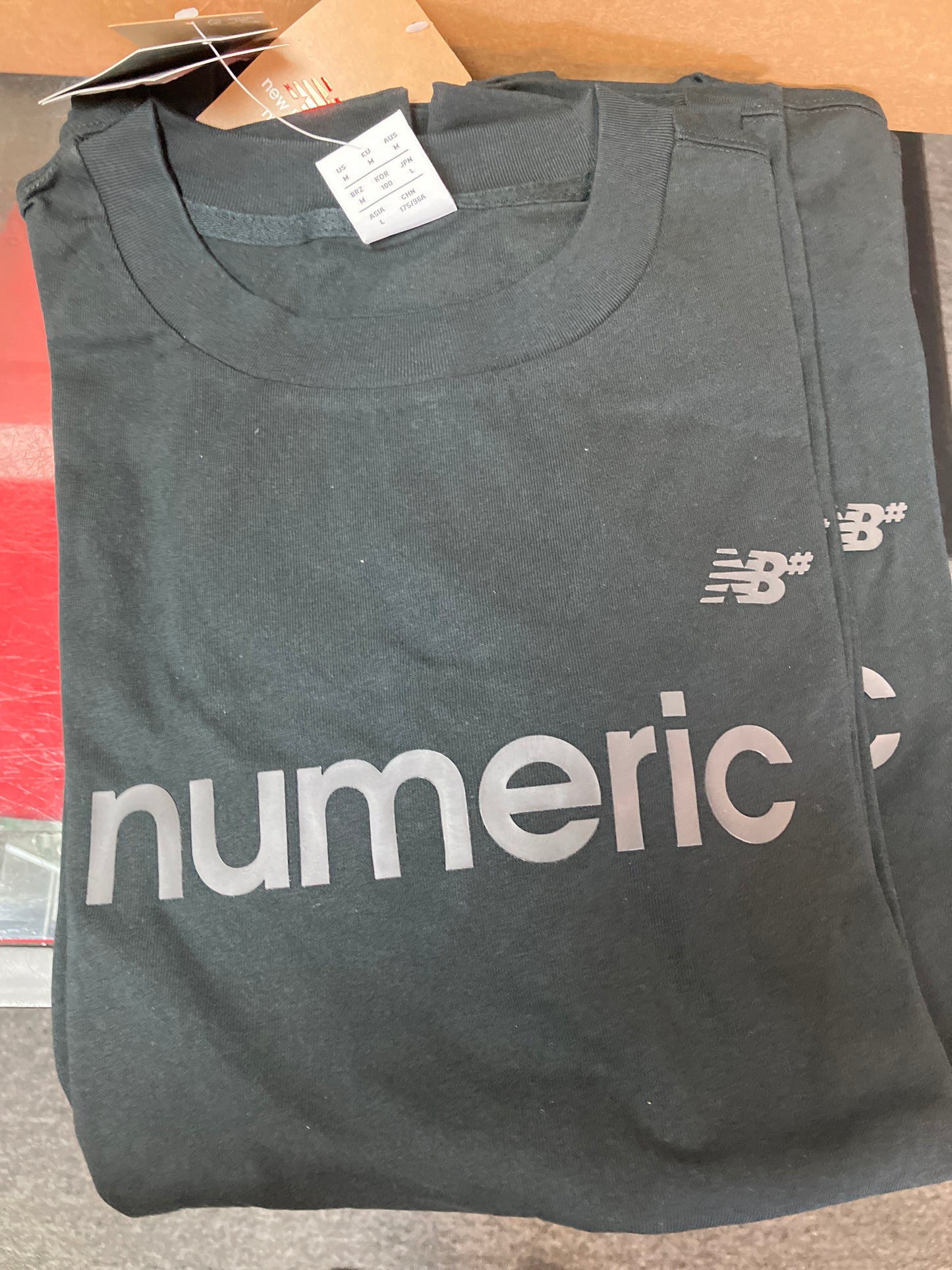 New Balance Numeric Relaxed Fit T-Shirt Black