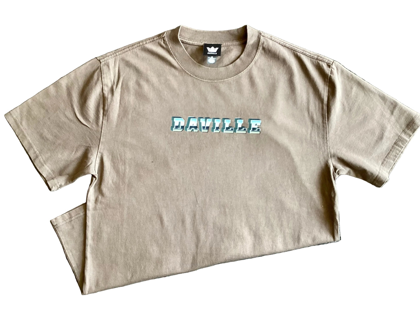 Daville x AS Colour S/S Heavyweight Boxy Fit Shirt Chrome Brown