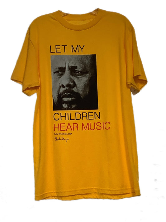 Butter Goods Charles Mingus T Shirt Yellow