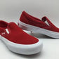 Vans Skate Slip On Pro Red