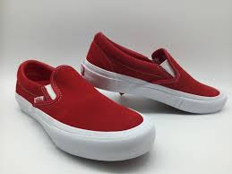 Vans Skate Slip On Pro Red