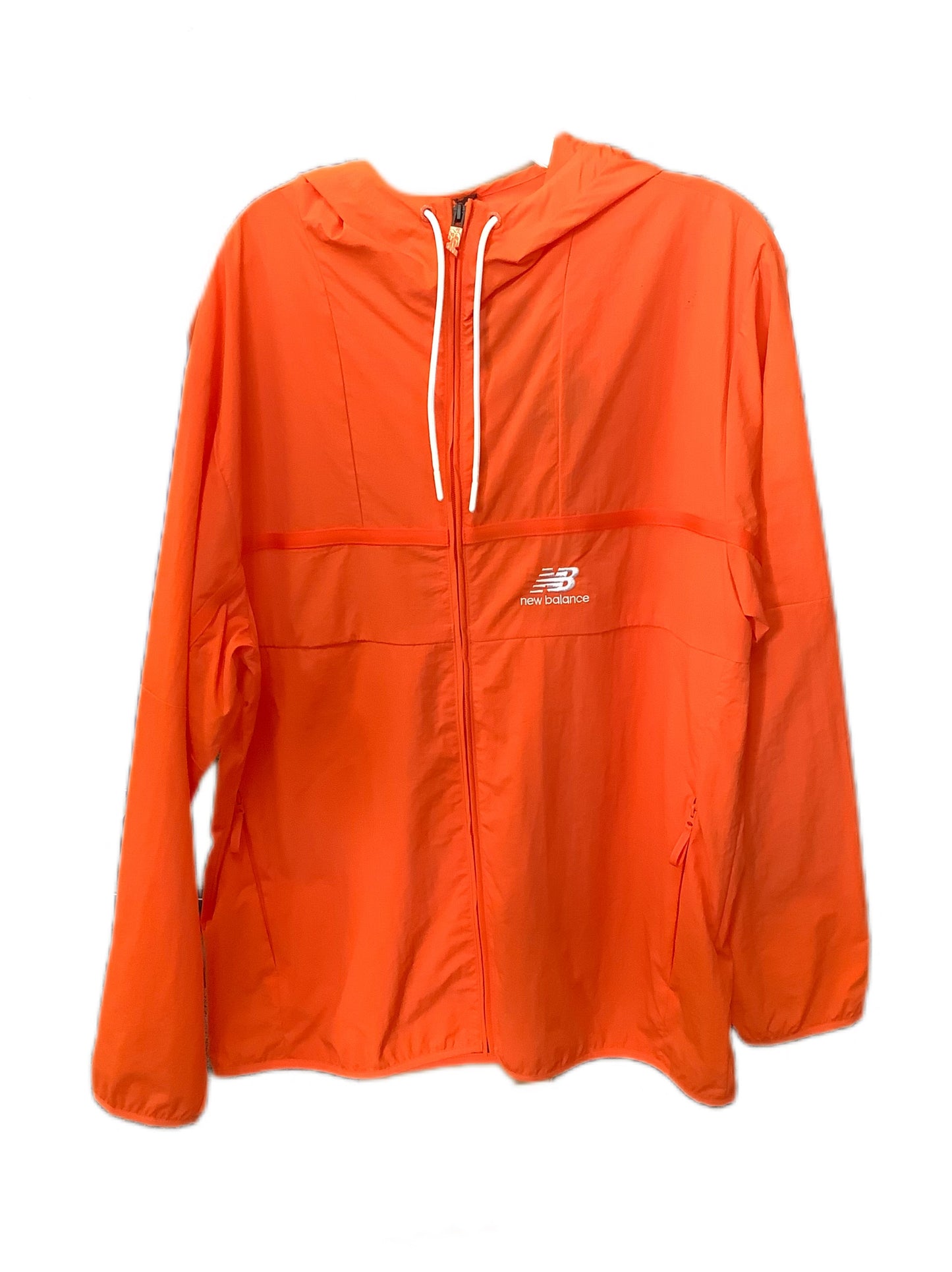 New Balance Athletic Wind Jacket Orange M