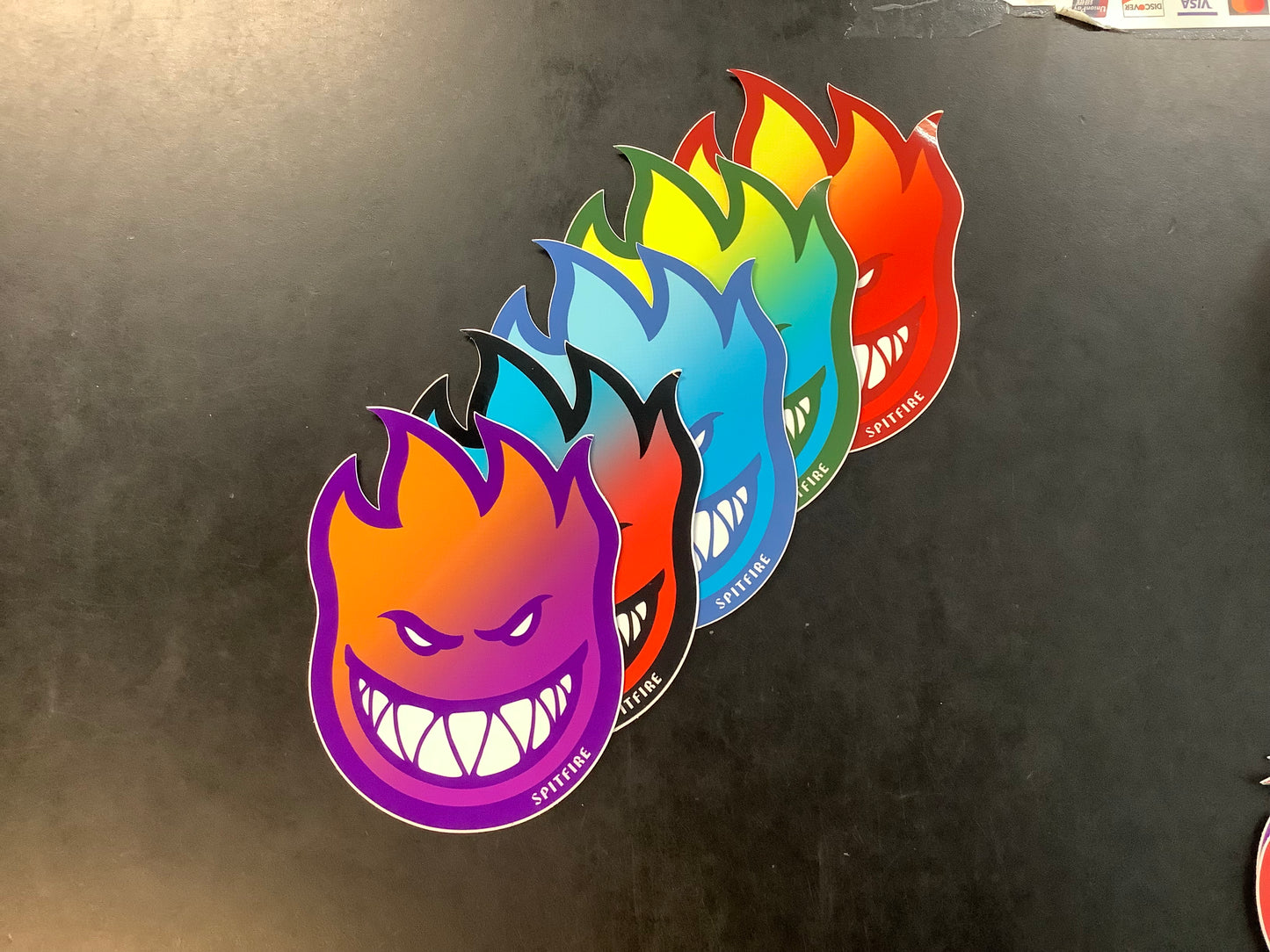 Spitfire Fireball Fade Sticker 6” ASSTD.