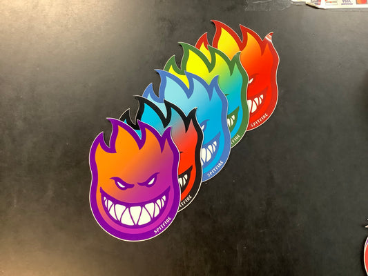 Spitfire Fireball Fade Sticker 6” ASSTD.