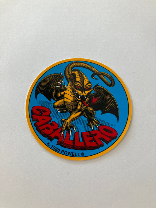 Powell caballero sticker 3.5”