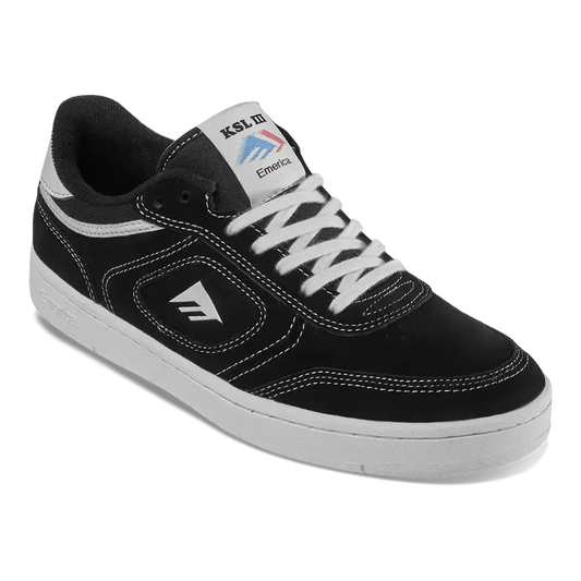 Emerica KSL III Skate Shoes BLK/WHT