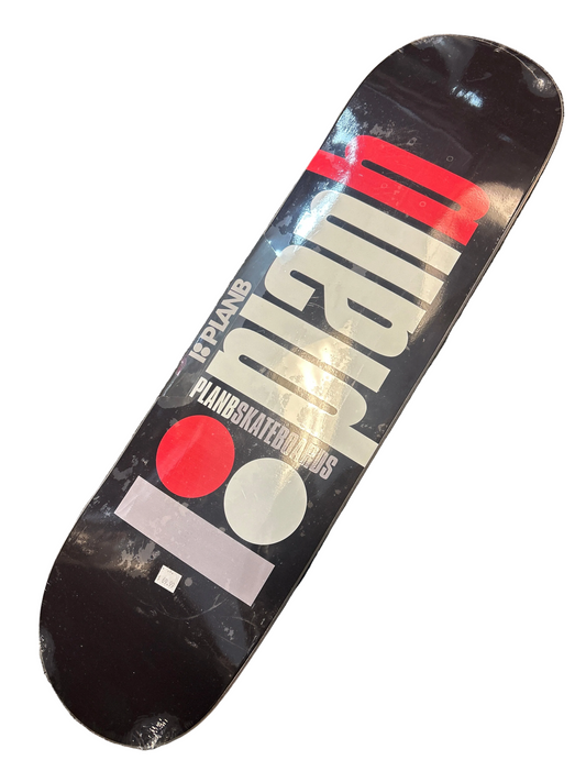 Plan B Deck Classic 8.25 black white red