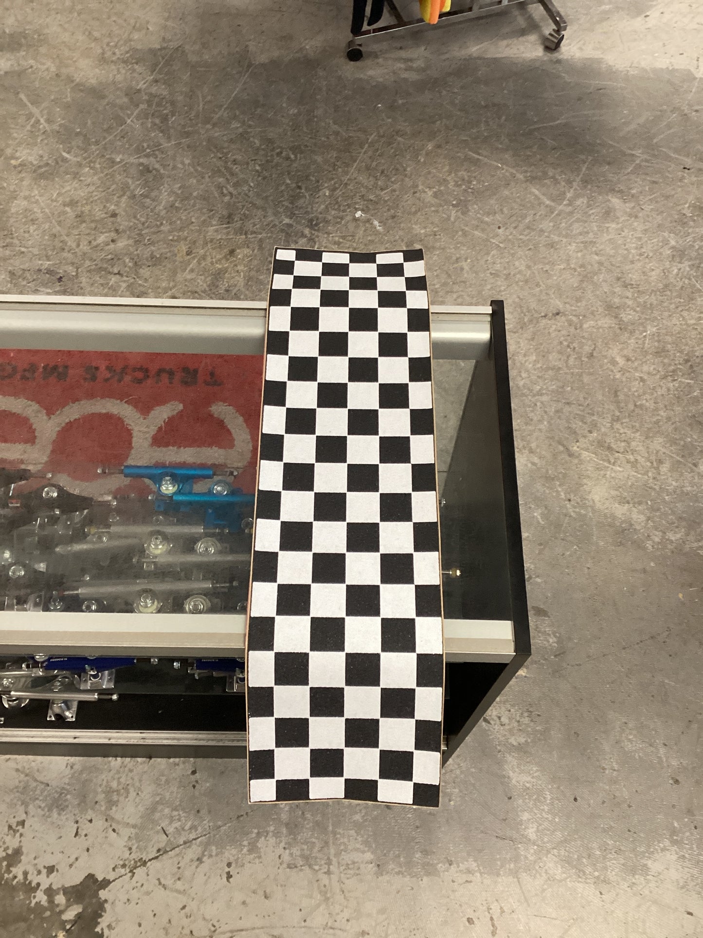 Black Widow Griptape Checkered