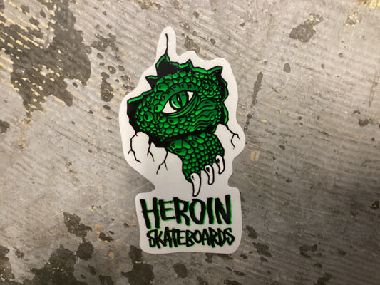 Heroin sticker Godzilla