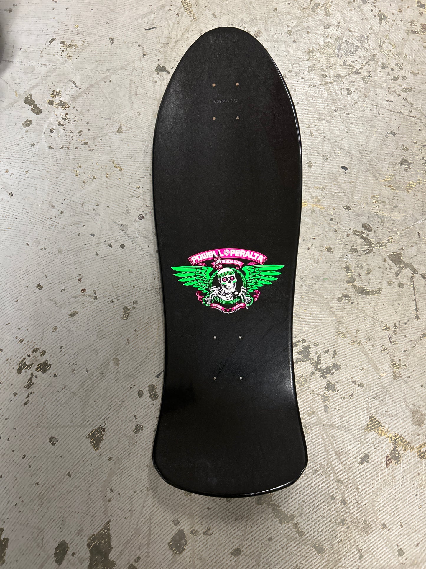 Powell Peralta deck Steve Saiz Totem reissued old school black light 10x30.81