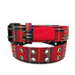 LOOSEY PLAID GROMMET HOLE BELT