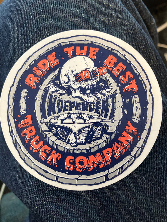 Independent sticker ride the best