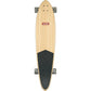 Globe longboard skateboard Pinner Classic Bamboo Black Dye 9” x 40”