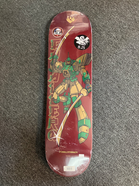 Powell Peralta 8.25 Flight deck Pro Cab burgundy gold foil