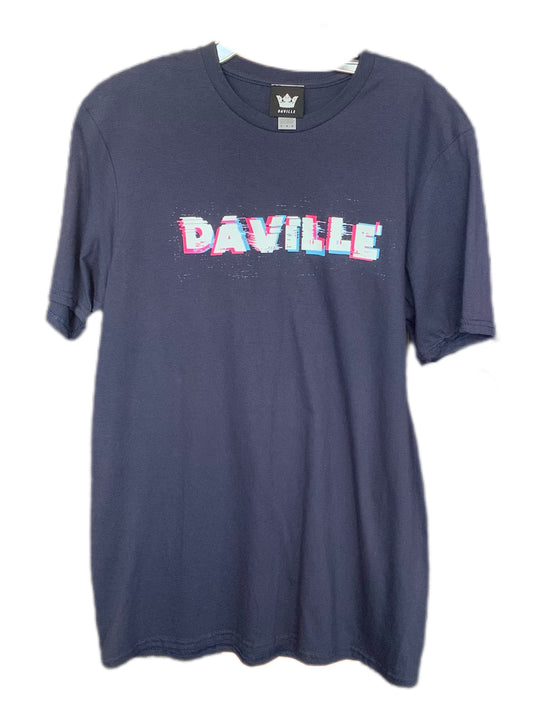 Daville Tic Tok T Shirt Navy