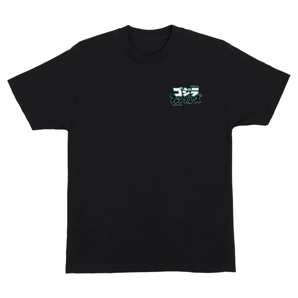 Santa Cruz x Godzilla Natas Mothra T-Shirt Black