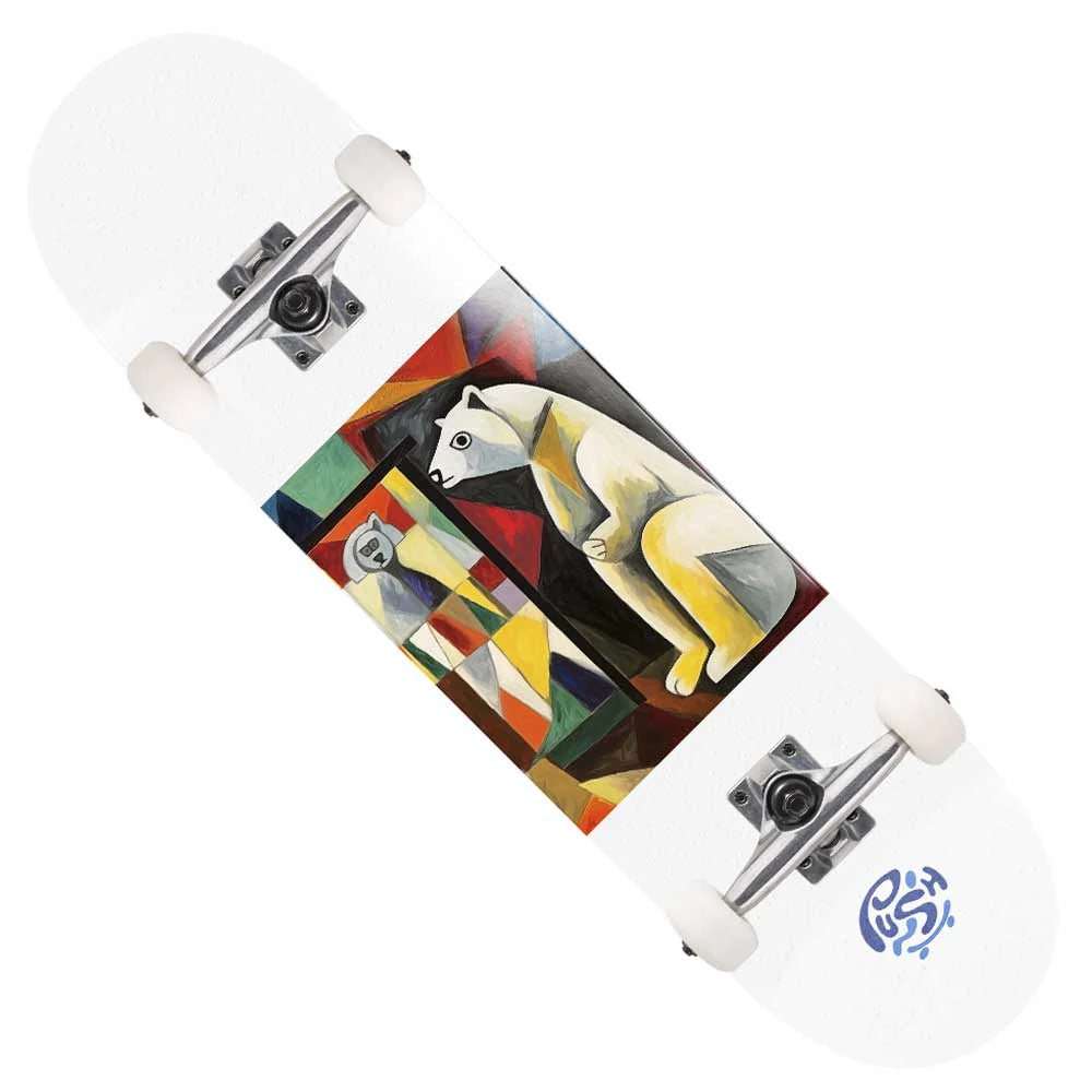 Push Canada MLSL 8 Push Skateboards Complete White