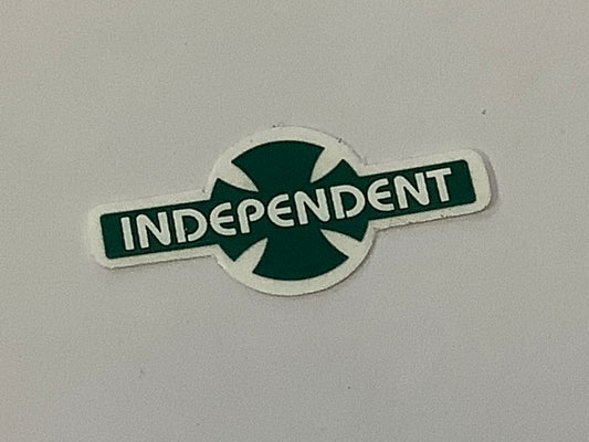 Independent Sticker 1” OGBC Legacy Clear Mylar Dk/Green