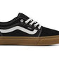 Vans Chukka Low Skate Shoe Black/Gum