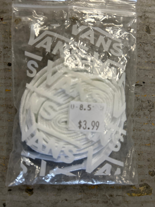 Vans Shoe Laces White