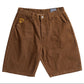 Spitfire Bighead Denim Shorts Brown