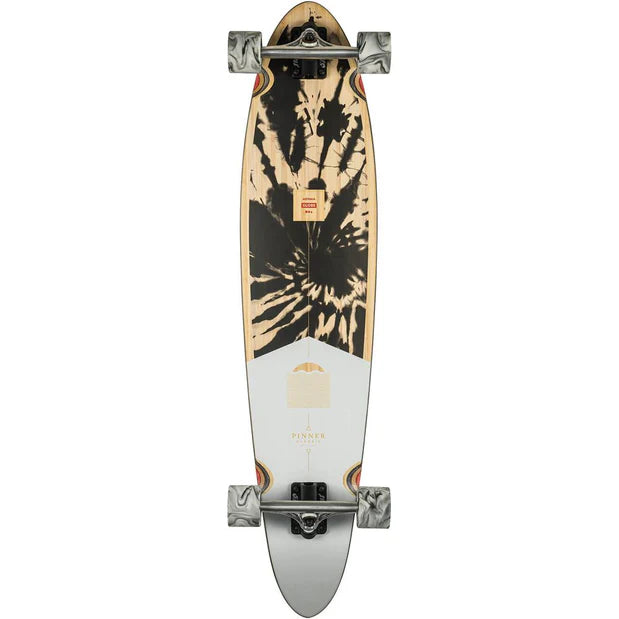 Globe longboard skateboard Pinner Classic Bamboo Black Dye 9” x 40”