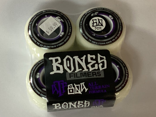 Bones Wheels ATF FILMERS 2026 60mm 80a White