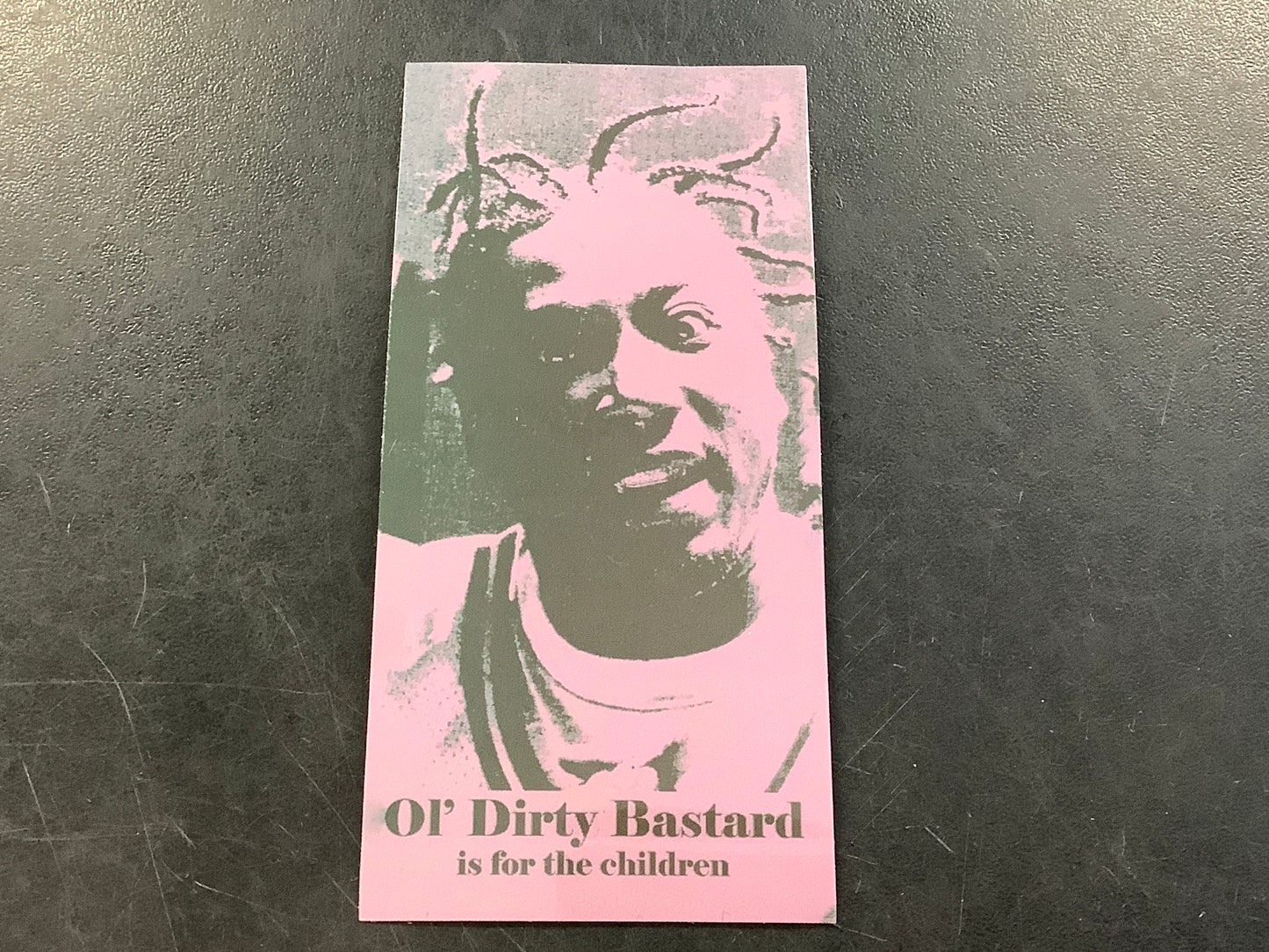 Ol’ Dirty Bastard Colorbars Sticker