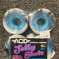 Acid Skateboard Wheels Jelly 59mm 80A SOFT CRUISER or Longboard Wheels