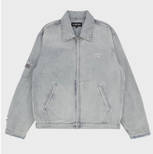 Lakai lightweight work jacket denim Blue