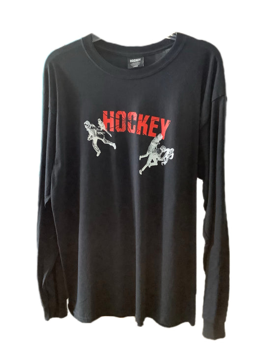 Hockey Shattered Bandits Long-sleeve Black L