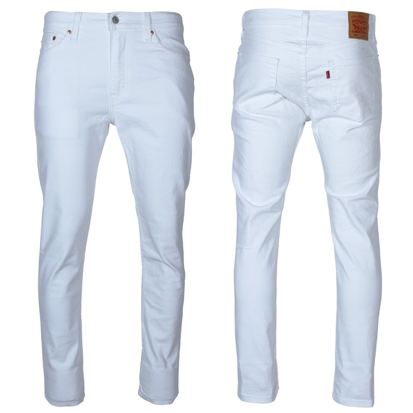 Levi 511 Slim Fit Jeans White 34x32