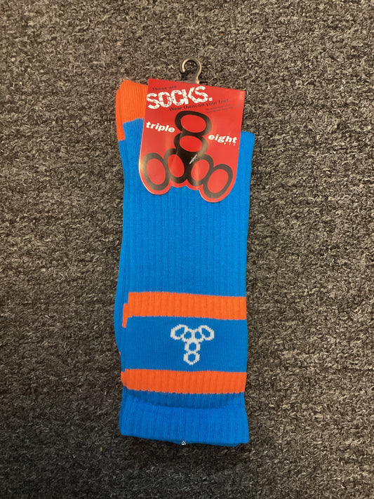 Triple Eight Socks- Two stripe