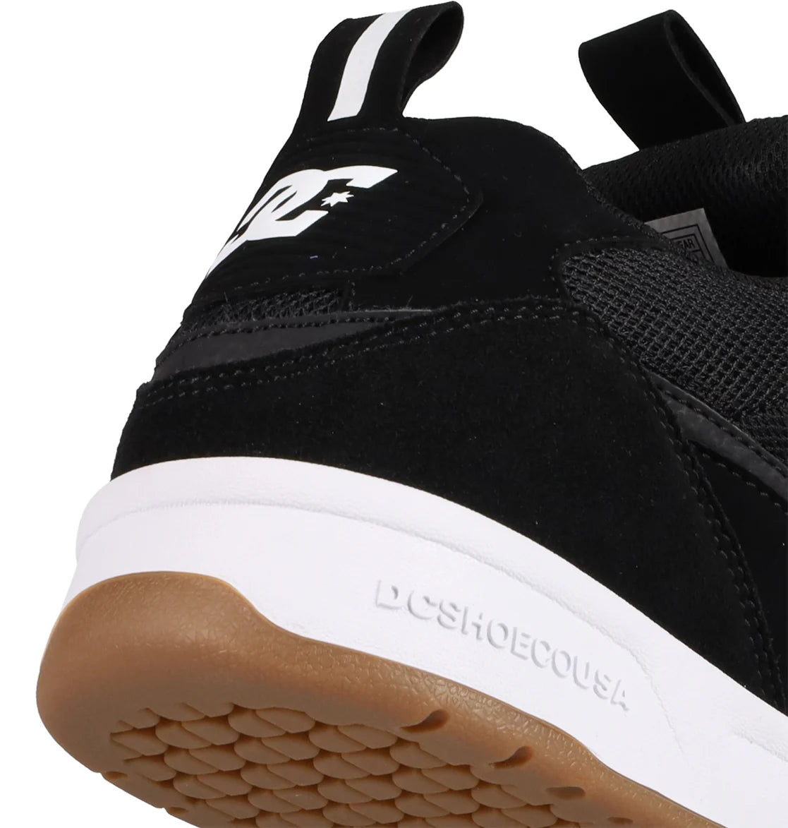DC SHOES PRO SKATEBOARD SHOES JS 2 BLACK/WHITE/GUM by John Shanahan