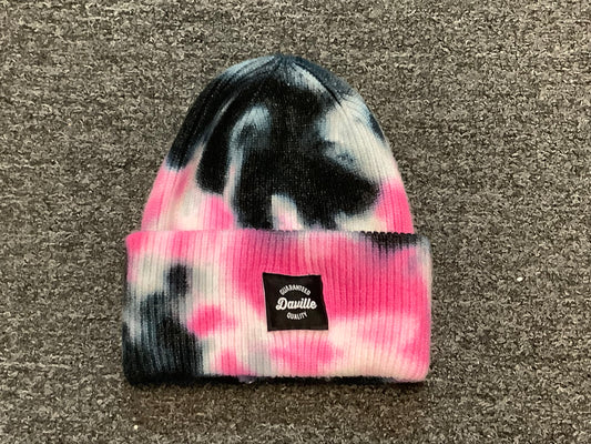 Daville Tye Dye Beanie Quality Logo