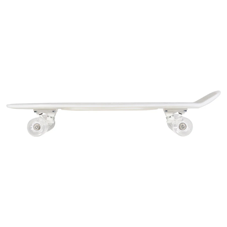 Swell White Wash Glow in the Dark Penny Board Light Up Wheels