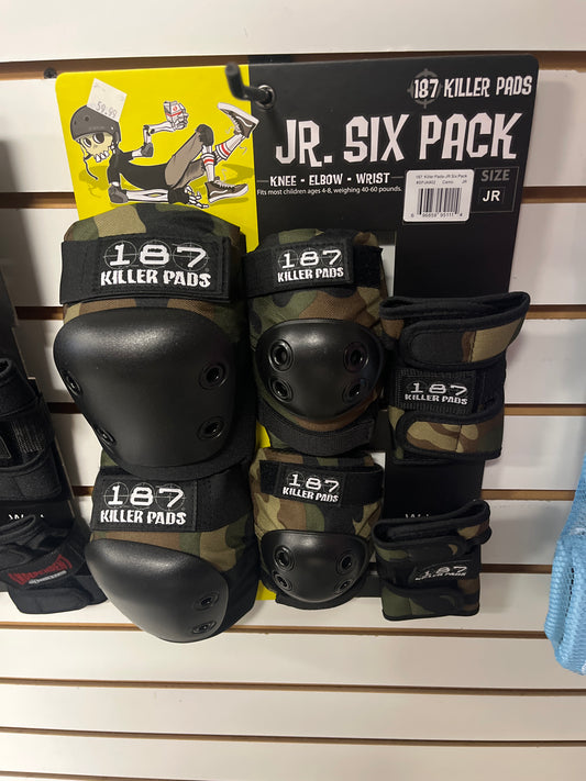 187 JR six Pack Pads Camo