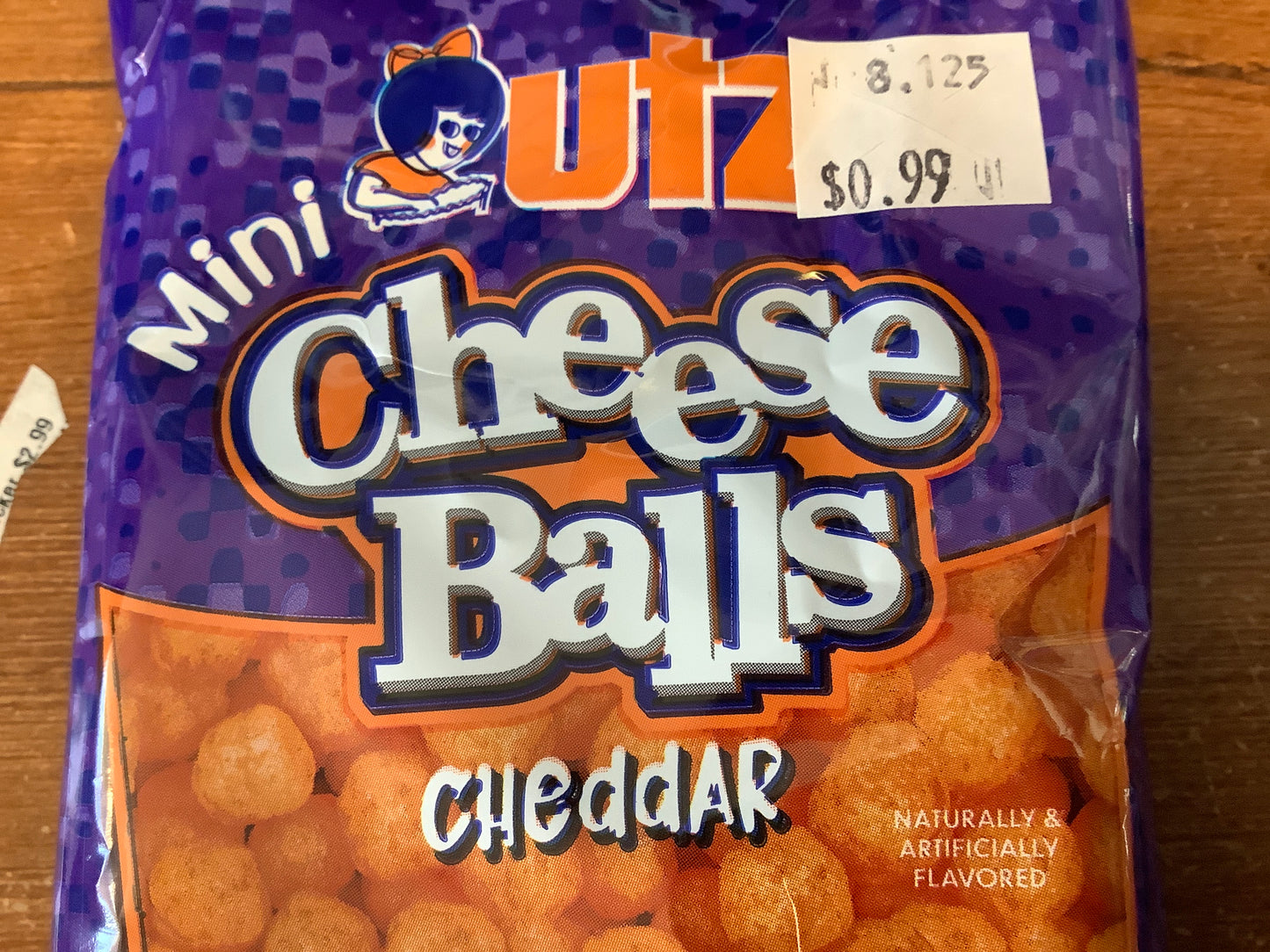 Utz Mini Cheese Balls 1oz