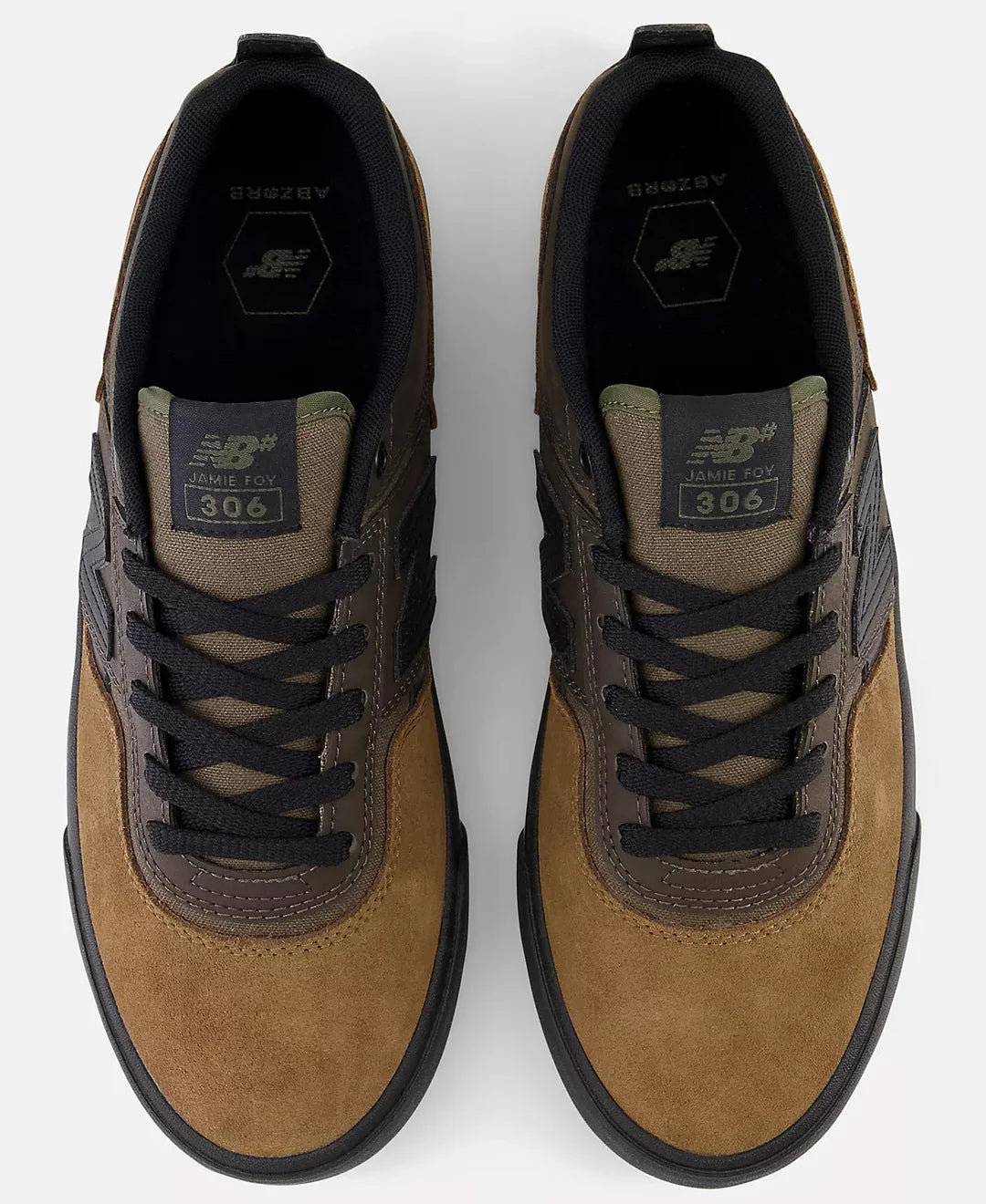 New Balance Numeric Jamie Foy 306 Skate Shoes Brown/Black